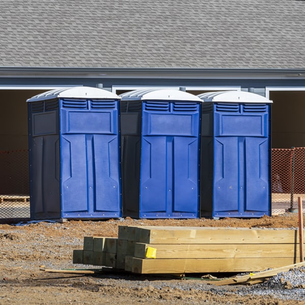 how do you dispose of waste after the porta potties have been emptied in Paramount CA